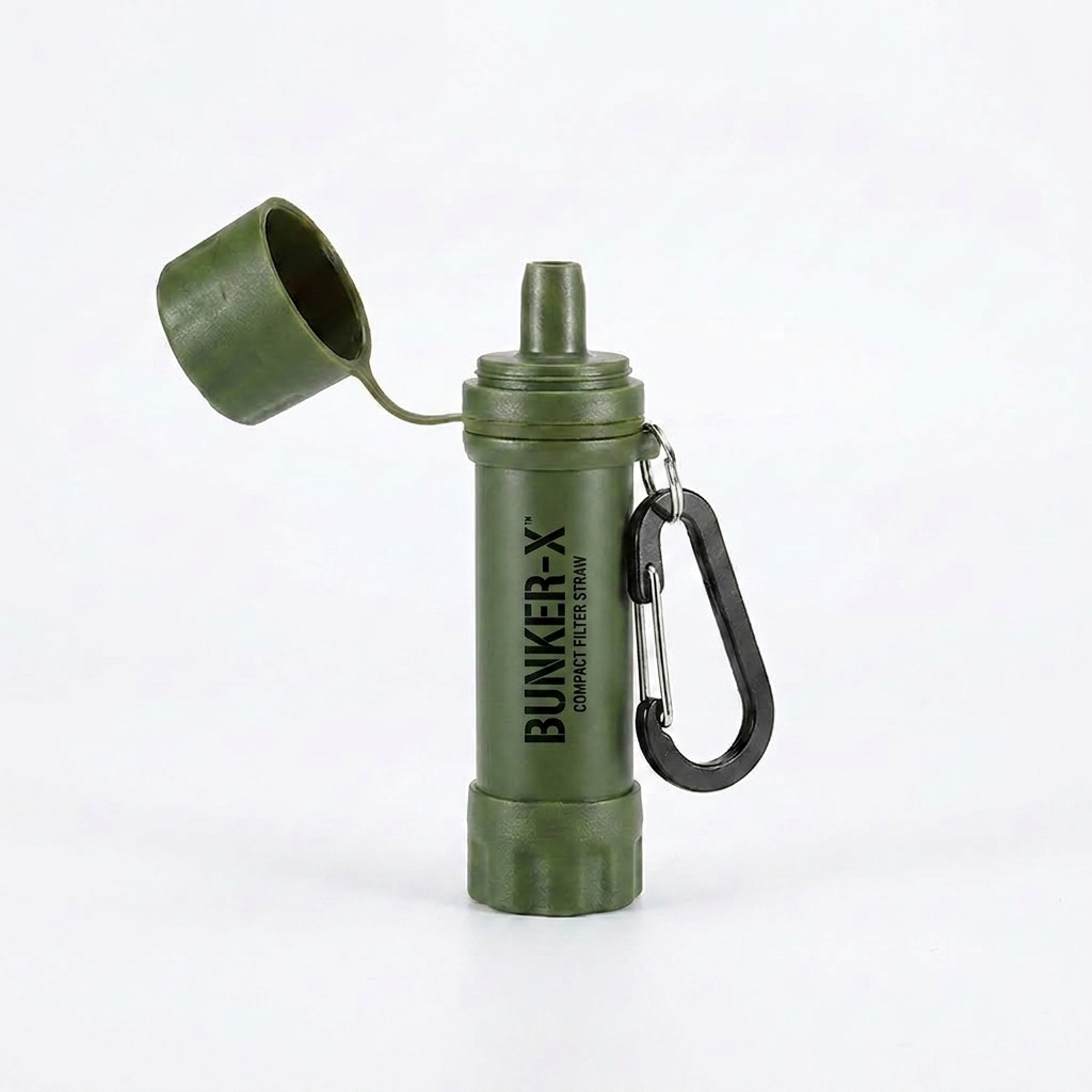BUNKER-X Military Grade Water Filtration Straw