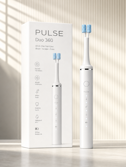 PULSE Duo360 - Smart Dual Toothbrush