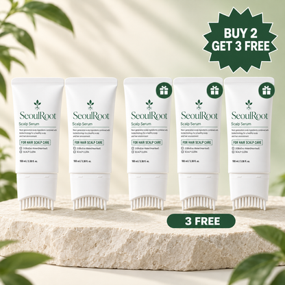 SeoulRoot Scalp Serum, Buy 2 Get 3 Free, 5 bottles