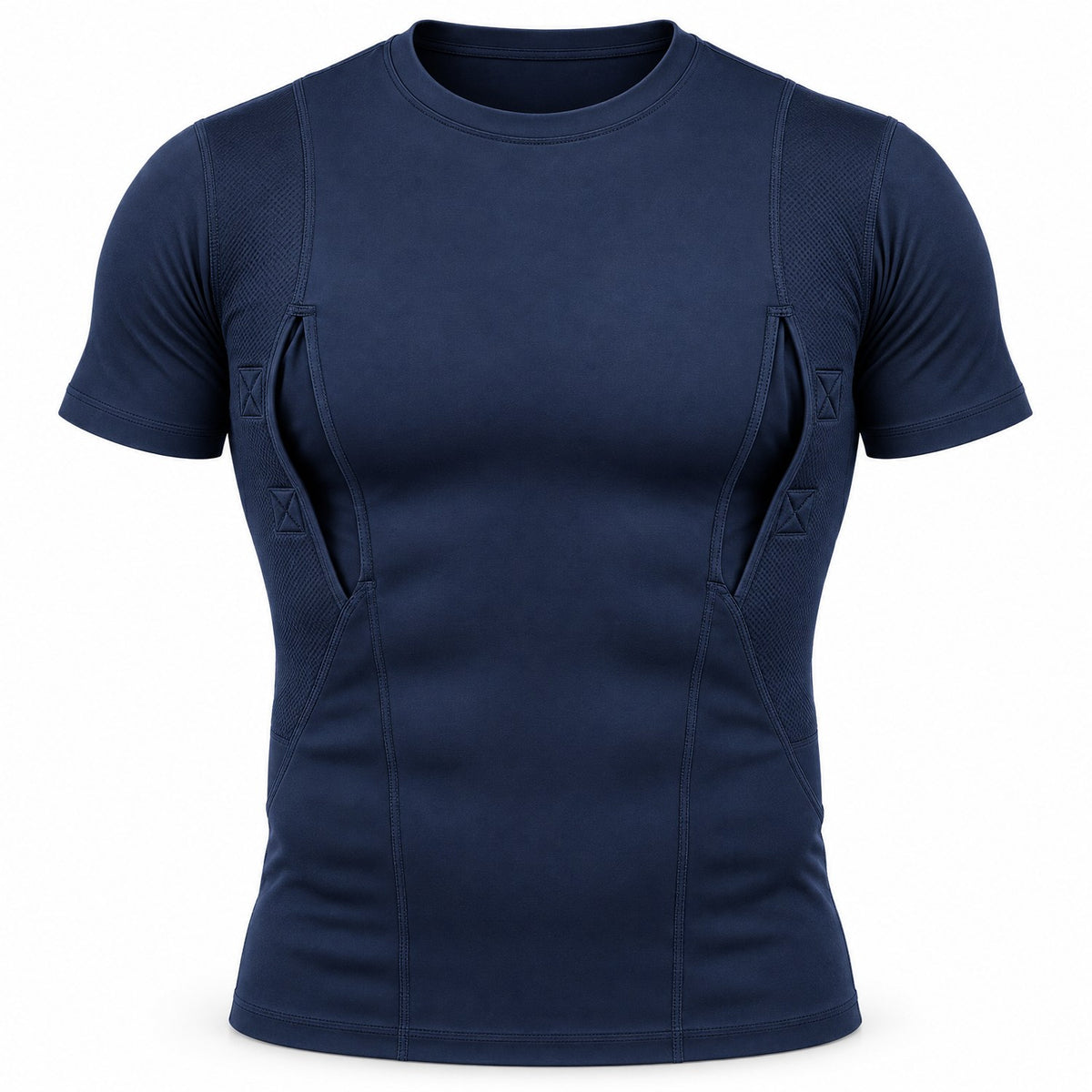 SureDraw Concealment Tee in navy blue