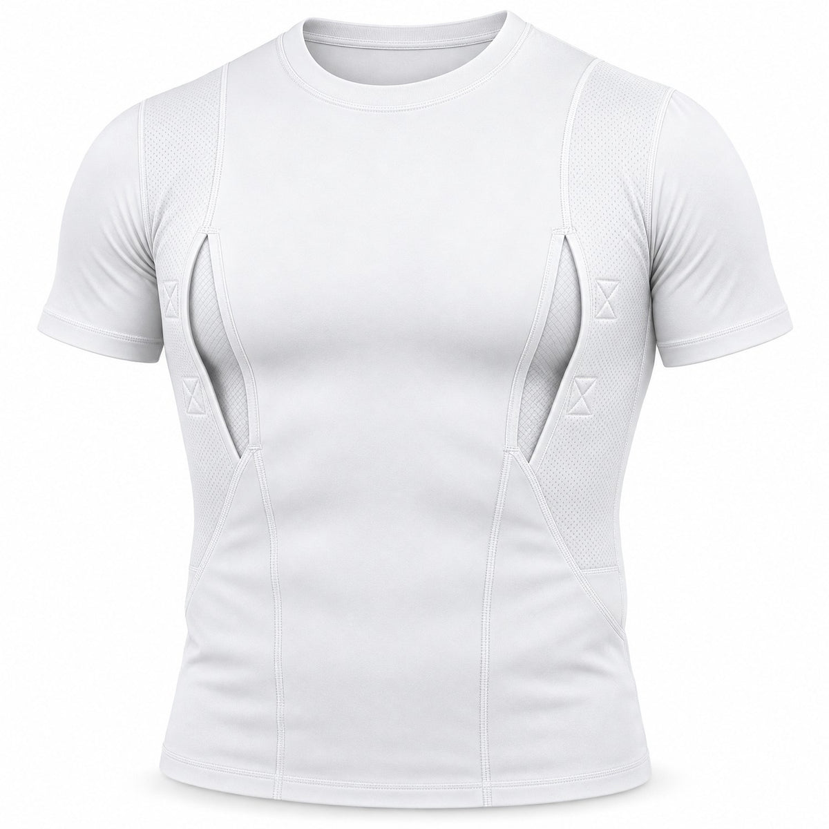 SureDraw Concealment Tee in white